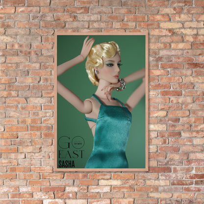 JAMIEshow Sasha Framed photo paper poster