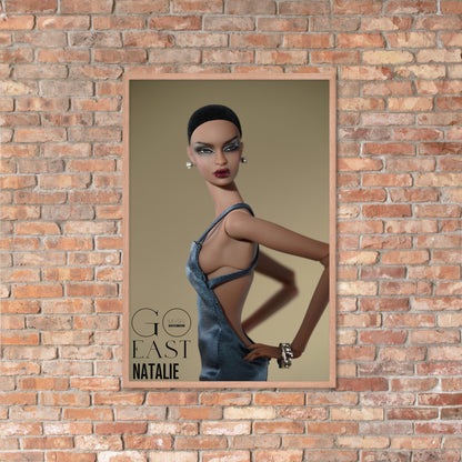 JAMIEshow Natalie Framed photo paper poster