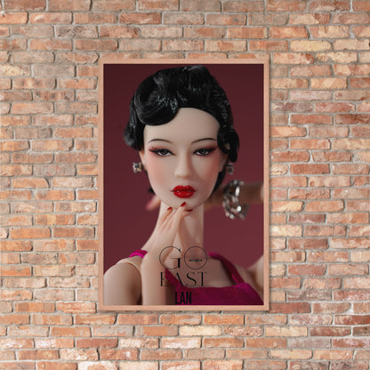 JAMIEshow Lan Framed photo paper poster