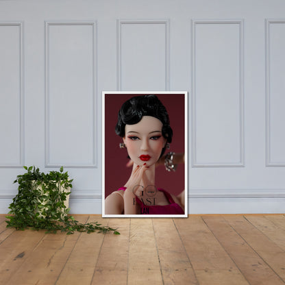 JAMIEshow Lan Framed photo paper poster