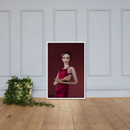 JAMIEshow Bella Framed photo paper poster