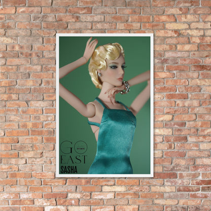 JAMIEshow Sasha Framed photo paper poster