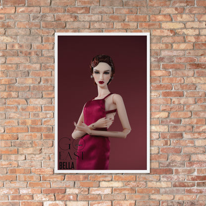 JAMIEshow Bella Framed photo paper poster