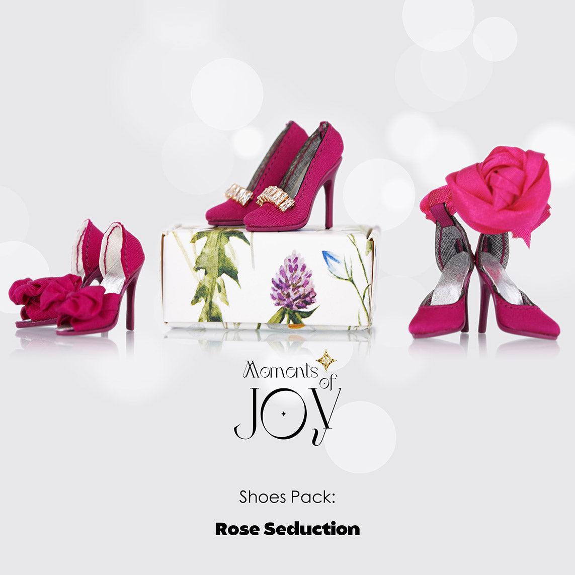 Muses Moments of Joy Shoe Pack ROSE SEDUCTION – JAMIEshow Dolls USA