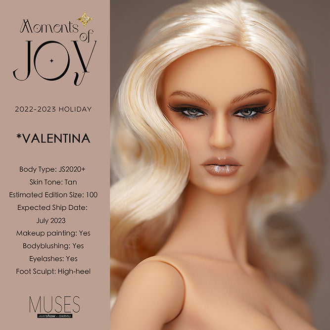Muses Moments of Joy Valentina Dressed Doll
