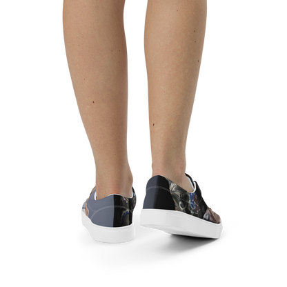 JAMIEshow Women’s lace-up canvas shoes