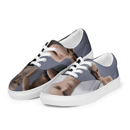 JAMIEshow Women’s lace-up canvas shoes