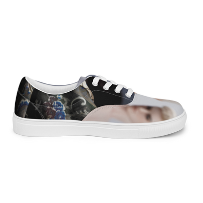 JAMIEshow Women’s lace-up canvas shoes